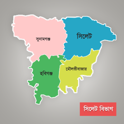 Sylhet-division-map
