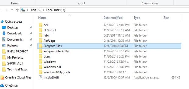 Windows- Program Files